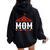 Circus Mom Of The Birthday Boy & Girl Carnival Family Outfit Women Oversized Hoodie Back Print Black