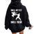 Cool Karate For Boy Girl Black Belt Karate Women Oversized Hoodie Back Print Black