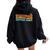 Crazy Proud Always Loud Soccer Mom Soccer Mom Women Oversized Hoodie Back Print Black