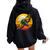 Cute Great Cicada Comeback Vintage Cicada Tour Women Women Oversized Hoodie Back Print Black