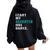 Dad Dance Quote I Can't My Daughter Has Dance Dancing Father Women Oversized Hoodie Back Print Black