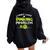 Dinking Problem Pickleball Pickle Ball Women Women Oversized Hoodie Back Print Black