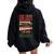 Never Dreamed That I'd Become A Grumpy Old Man Vintage Women Oversized Hoodie Back Print Black