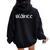 Drinking Slainte Cheers Good Health Ireland Irish Women Oversized Hoodie Back Print Black