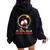 Drinking Wine And Watching My Total Solar Eclipse Glasses Women Oversized Hoodie Back Print Black