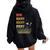 Here Ducky Ducky Ducky Duck Call For Duck Hunters Women Oversized Hoodie Back Print Black