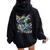 Faith Make All Things Are Possible Hummingbird Christian Women Oversized Hoodie Back Print Black