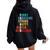 Father's Day From Daughter Son Wife For Husband Dad Women Oversized Hoodie Back Print Black
