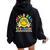 Field Day 2024 4Th Fourth Grade Field Trip Teacher Student Women Oversized Hoodie Back Print Black