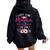First Time Mama 2024 Mother's Day Soon To Be Mom Pregnancy Women Oversized Hoodie Back Print Black