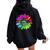 Free Mom Hugs Lgbt Pride Mom Daisy Rainbow Flower Mother Day Women Oversized Hoodie Back Print Black