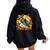 Dabbing Mexican Poncho Sombrero Cinco De Mayo Girl Boy Women Oversized Hoodie Back Print Black