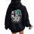 Mom And Cofee Mother's Day 2024 Women Oversized Hoodie Back Print Black