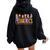Pediatric Nurse Caring For Tiny But Mighty Superheroes Women Oversized Hoodie Back Print Black