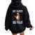 Sloth Totally Got Out Of Bed Today Women Oversized Hoodie Back Print Black