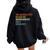 This Grandma Votes Because Her Granddaughters Rights Women Oversized Hoodie Back Print Black