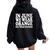 Groovy In June We Wear Orange Gun Violence Awareness Groovy Women Oversized Hoodie Back Print Black