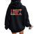 Groovy I Need A Huge Cocktail Adult Humor Drinking Women Oversized Hoodie Back Print Black