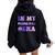 Groovy In My Principal Era Disco School Era Teacher Student Women Oversized Hoodie Back Print Black