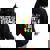 Groovy Retro In My Field Day Era Fun Day Field Trip School Women Oversized Hoodie Back Print Black