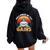 Hallowed Be Thy Gains Jesus Christian Athlete Gym Fitness Women Oversized Hoodie Back Print Black