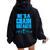 He's A Chain Breaker Christian Religious Women Oversized Hoodie Back Print Black