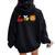 Hose Bee Lion I Am A Firefighter Women Oversized Hoodie Back Print Black