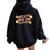 Hot Girls Go To Therapy Self Care For Women Women Oversized Hoodie Back Print Black