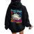 Husband Wife 21St Marriage Anniversary Cruise Ship Vacation Women Oversized Hoodie Back Print Black