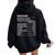 Idahoan Nutrition Facts Idaho Pride Women Oversized Hoodie Back Print Black