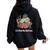 It's Past My Bedtime Sleepy Bear Time Reading & Women Women Oversized Hoodie Back Print Black