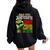 July 4Th Junenth 1865 Because My Ancestors Women Women Oversized Hoodie Back Print Black