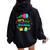 Let's Glow It's My Birthday Woman Men Women Oversized Hoodie Back Print Black