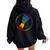 Love Djembe Drumming Or African Drums For Lgbtq Gay Drummer Women Oversized Hoodie Back Print Black