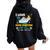 I Love Duck Hunting At Sea Cruise Ship Rubber Duck Women Oversized Hoodie Back Print Black