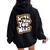 Love Who You Want Gay Pride Lgbt Rainbow Women Oversized Hoodie Back Print Black