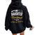 Masters Graduation My Daughter Mastered It Class Of 2024 Women Oversized Hoodie Back Print Black