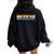 Mexican Pride Lgbtq Rainbow Mexico Pride Women Oversized Hoodie Back Print Black