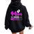 Mom 2023 Loading Women Oversized Hoodie Back Print Black