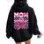 Mom And Dad Of The Birthday Girl Doll Family Party Decor Women Oversized Hoodie Back Print Black