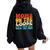 Moms On The Loose Girl's Trip 2024 Family Vacation Women Oversized Hoodie Back Print Black