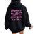 Mother's Day Cruise Squad 2024 Matching Family Vacation Trip Women Oversized Hoodie Back Print Black
