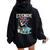 Expensive Difficult And Talks BackOn Back Mom Women Oversized Hoodie Back Print Black