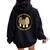 Mushroom Hunting Mycology Foraging Morel Mushroom Hunter Women Oversized Hoodie Back Print Black