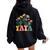 New Yaya Wildflower First Birthday & Baby Shower Women Oversized Hoodie Back Print Black