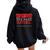 Do Not Read The Next Sentence You Little Rebel I Like You Women Oversized Hoodie Back Print Black