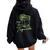 Pass The Tequila Women Oversized Hoodie Back Print Black
