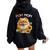 Pomeranian Mom Pom Dog Mama Women Oversized Hoodie Back Print Black