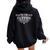 Proud Swimming Instructor Teacher Swim Swimmer Coach Women Oversized Hoodie Back Print Black