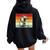 Rat Lovers Boys Girls Vintage Rat Retro Women Oversized Hoodie Back Print Black